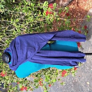 NORDSTROM 100% DARK BLUE CASHMERE SCARF